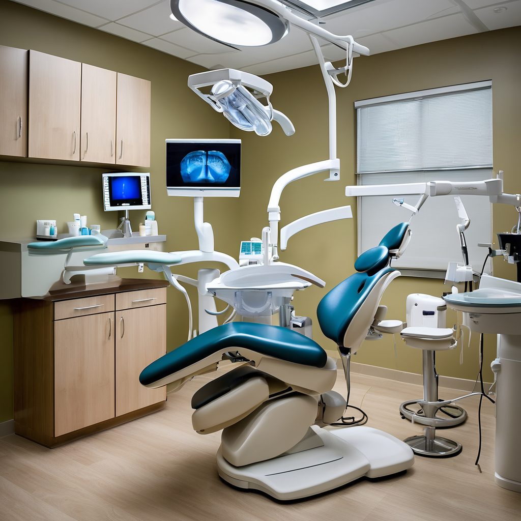 Modern dental treatment room with advanced equipment